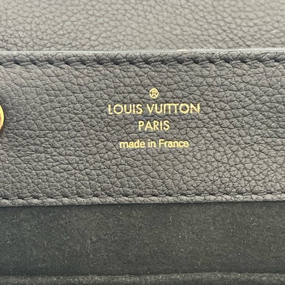 Authentic Louis Vuitton Lock Me Mini Backpack Black and Gold - Picture 9 of 16